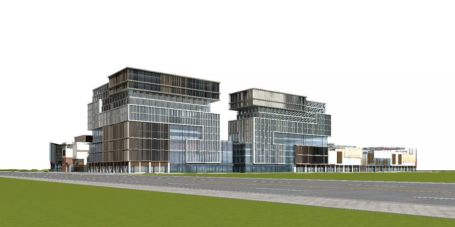 Office Building 3D model | CGTrader