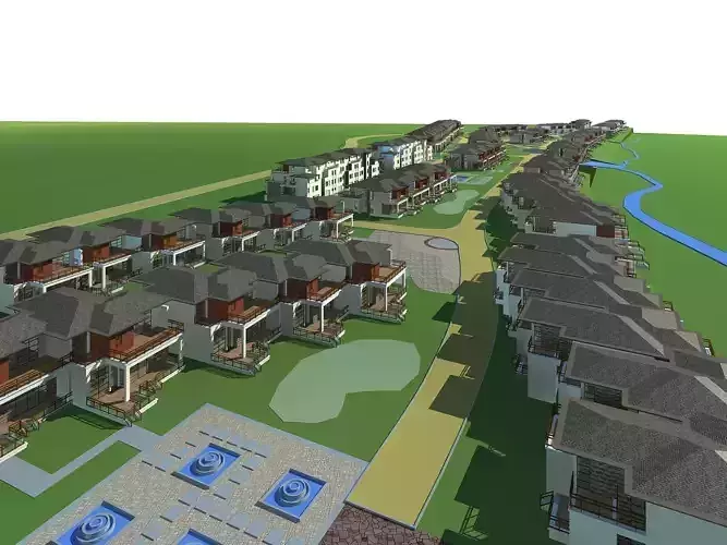 Villa residential complex