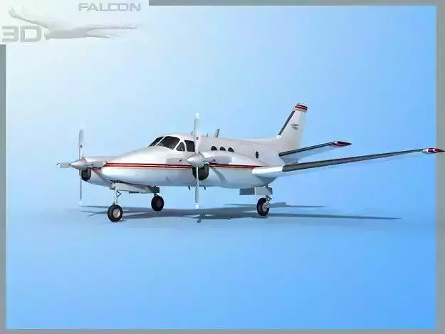 Falcon3D E90 King Air F06