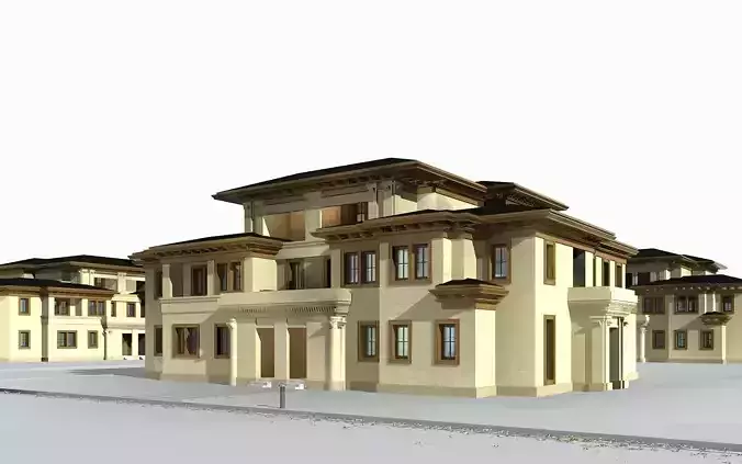 Villa residential building