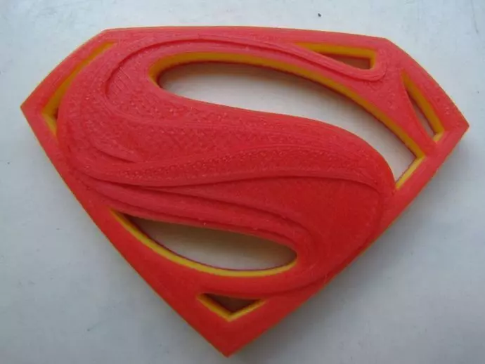 superman shield Free 3D print model_0