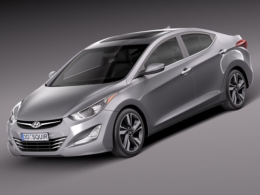 Hyundai 3d model Hyundai 3d model