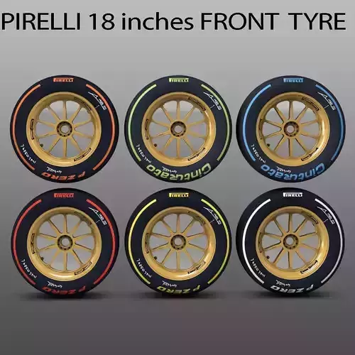 18 inches front tyre set
