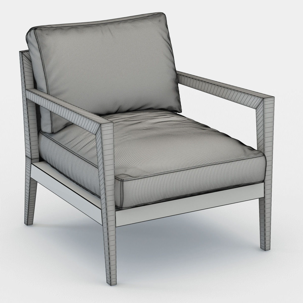 Amchair Camilla 3D model_5