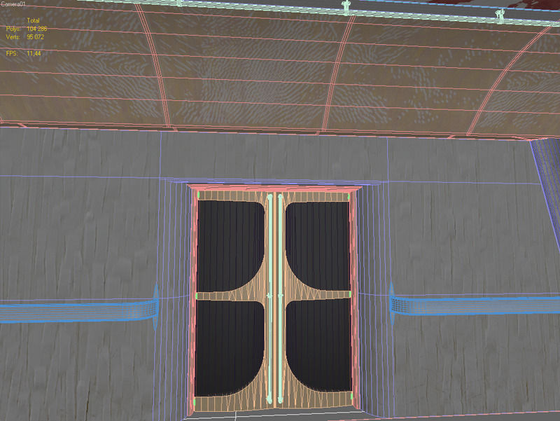 Laboratory hall 3D model_7