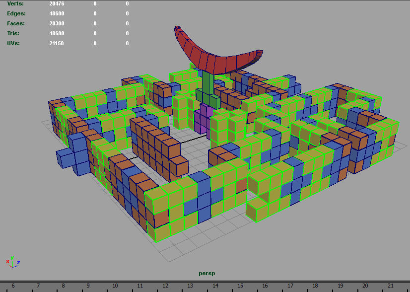 Soft BLocks Mini Maze 3D model_2