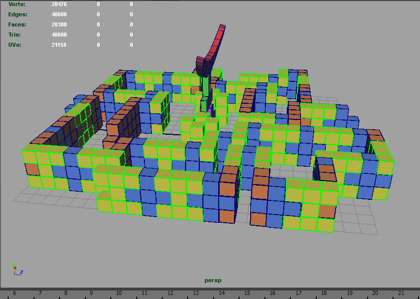 Soft BLocks Mini Maze 3D model_4