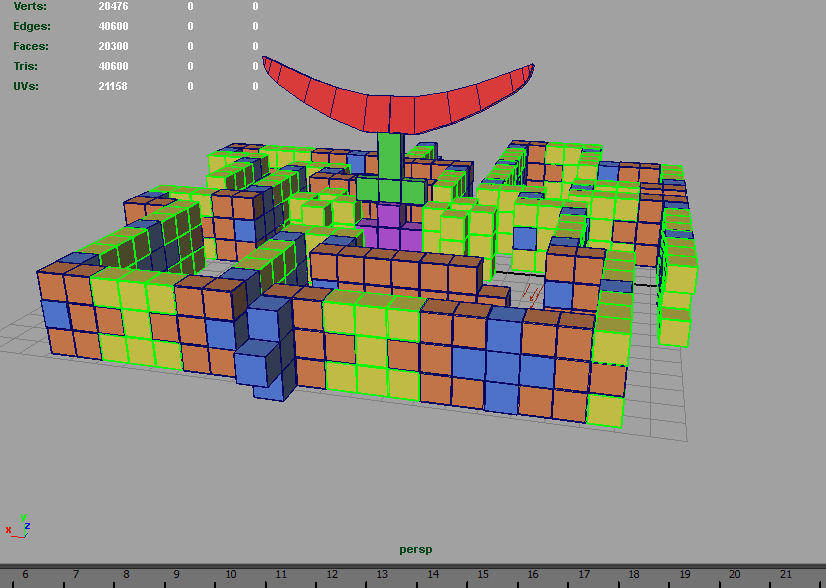 Soft BLocks Mini Maze 3D model_1