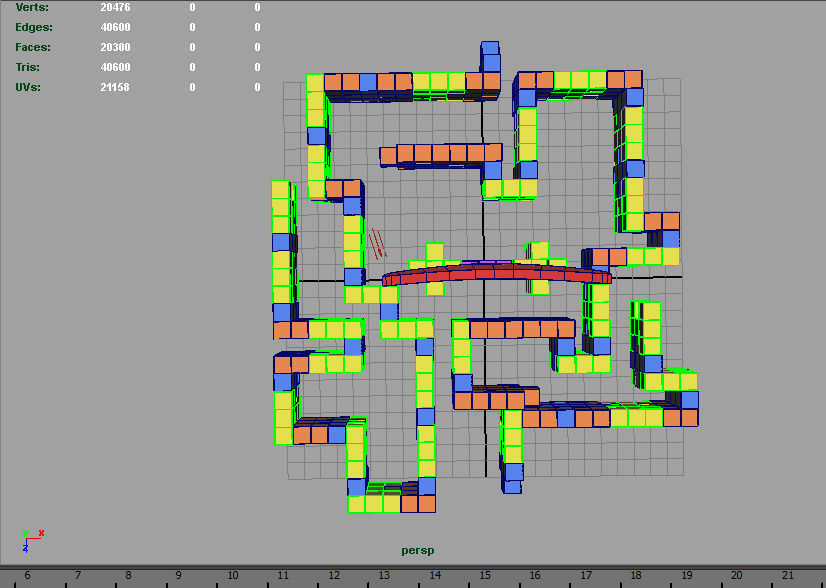 Soft BLocks Mini Maze 3D model_3