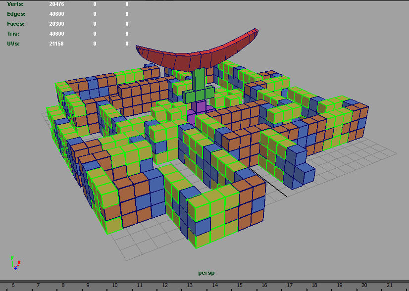 Soft BLocks Mini Maze 3D model_5