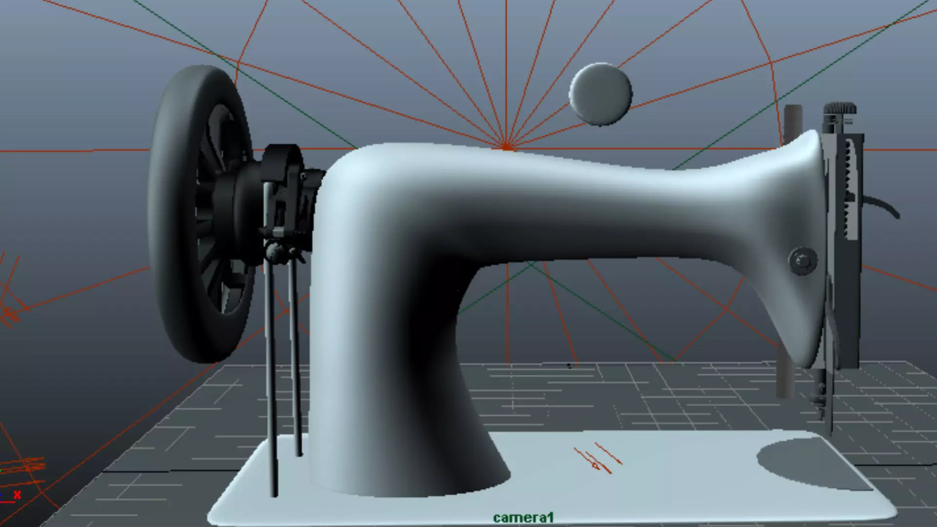 Sewingmachine sewing machine 3D print model_0