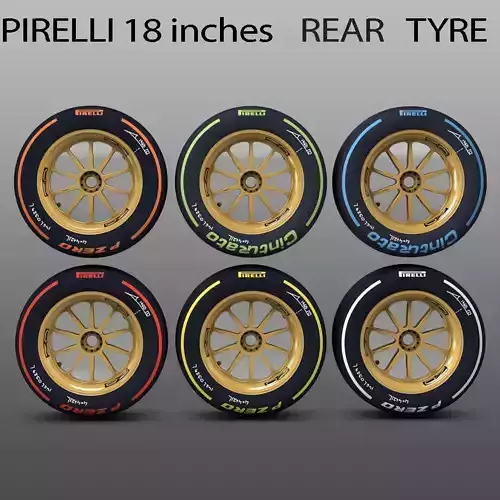 18 inches rear tyre set