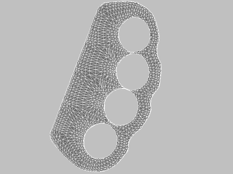 Realistic brass knuckles Low-poly 3D model_6