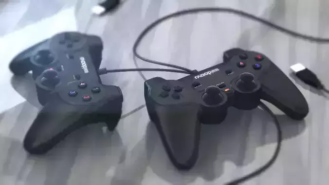 Usb Gamepad  Free 3D model