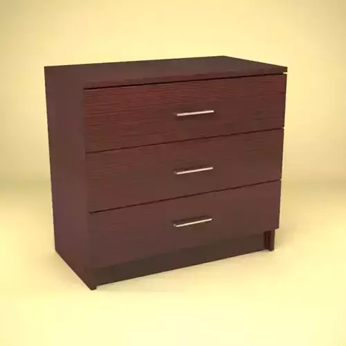 Wooden Cabinet 3D model