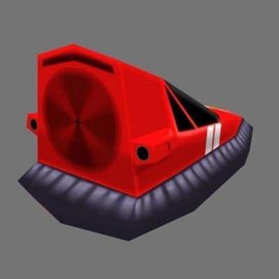 BHoverCraft ferrari jet ski 3D model_1