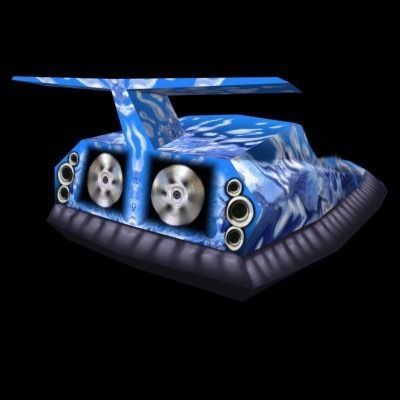 HoverCraft3 jet ski 3D model_1
