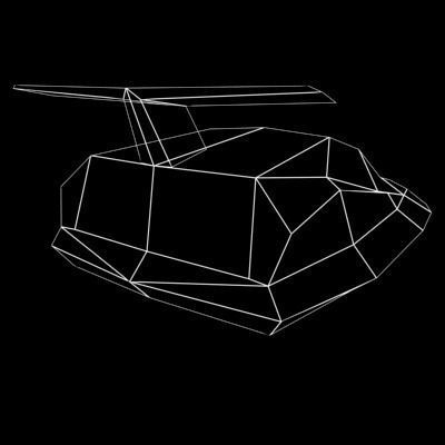 HoverCraft3 jet ski 3D model_2