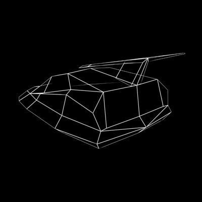 HoverCraft4 leopard car 3D model_0