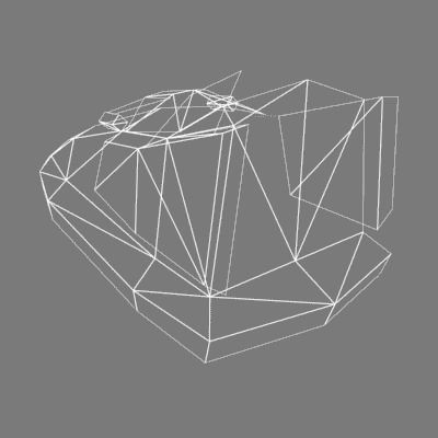 BHoverCraft boat 3D model_2