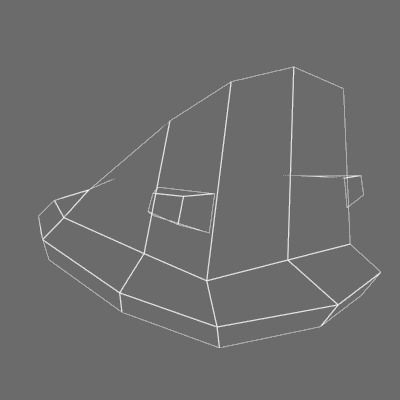 BHoverCraft hovercraft 3D model_0