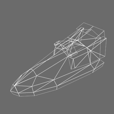 BHoverCraft hovercraft 3D model_2