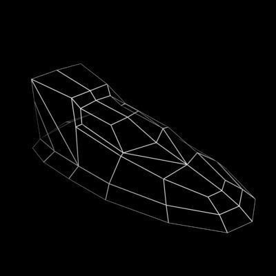 HoverCraft2 boat with flames 3D model_3