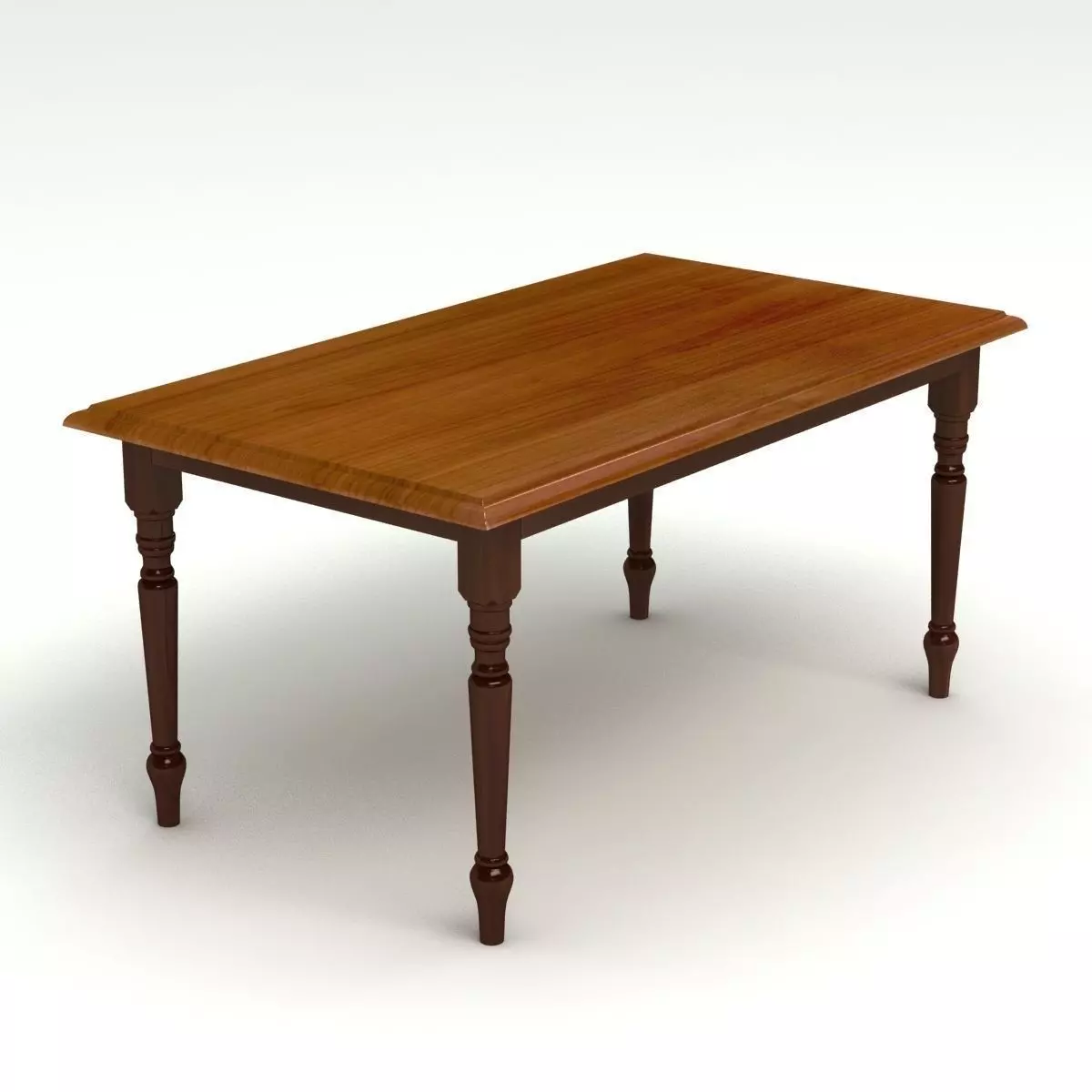 Woden Table 08 3D model_0