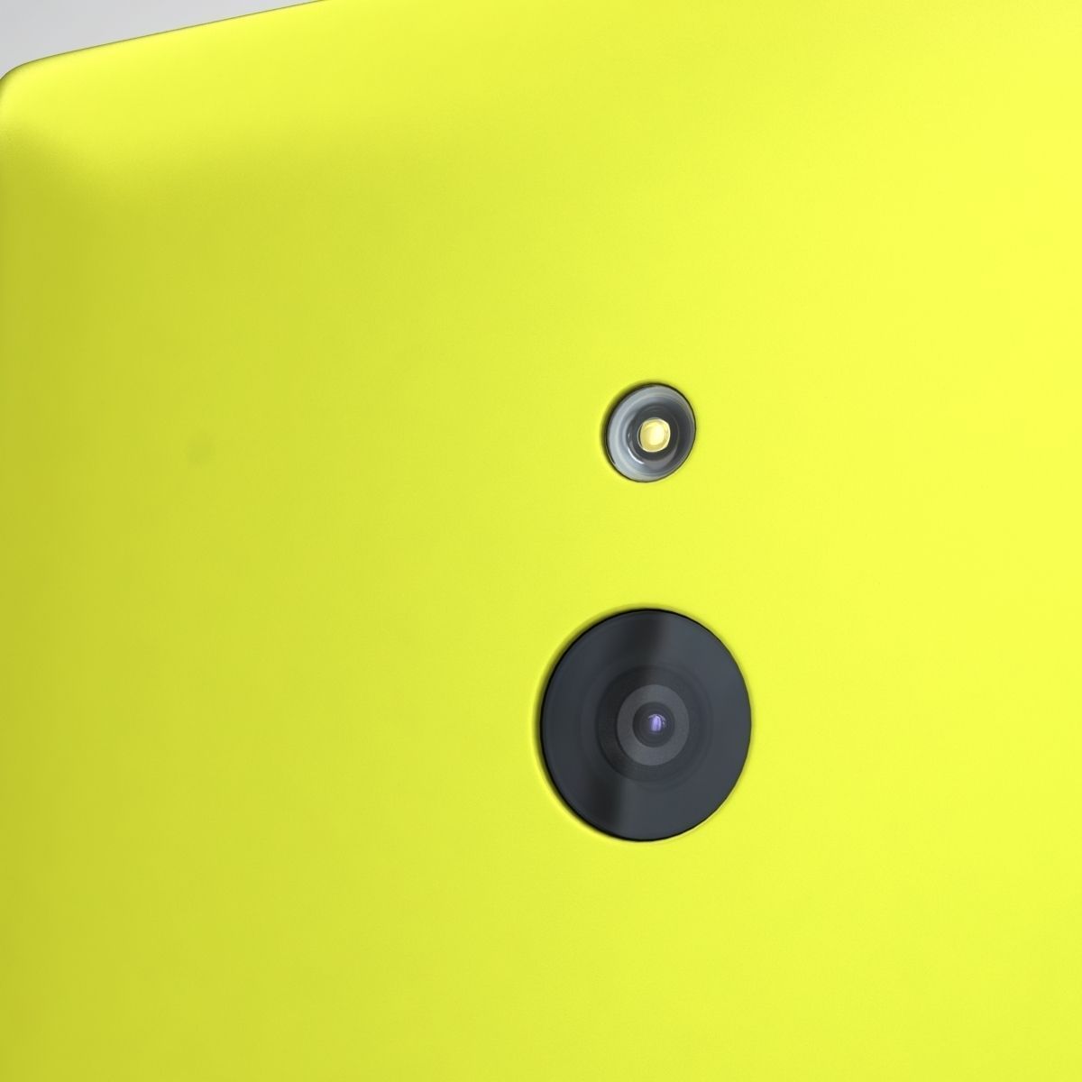 Nokia XL and XL Dual Yellow 3D model_14