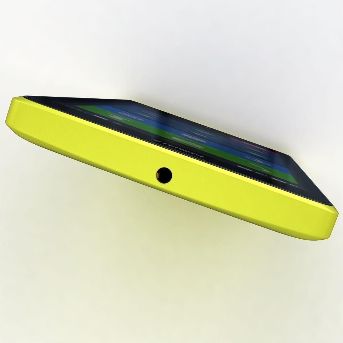 Nokia XL and XL Dual Yellow 3D model_19