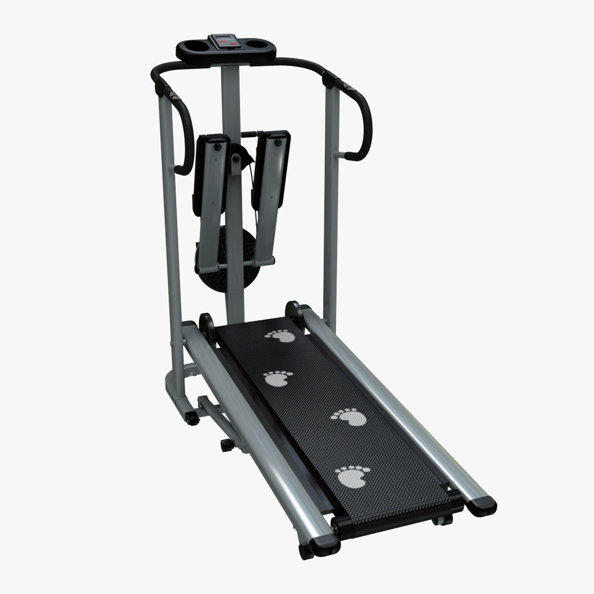 Treadmill tread machine with paws 3D model_2