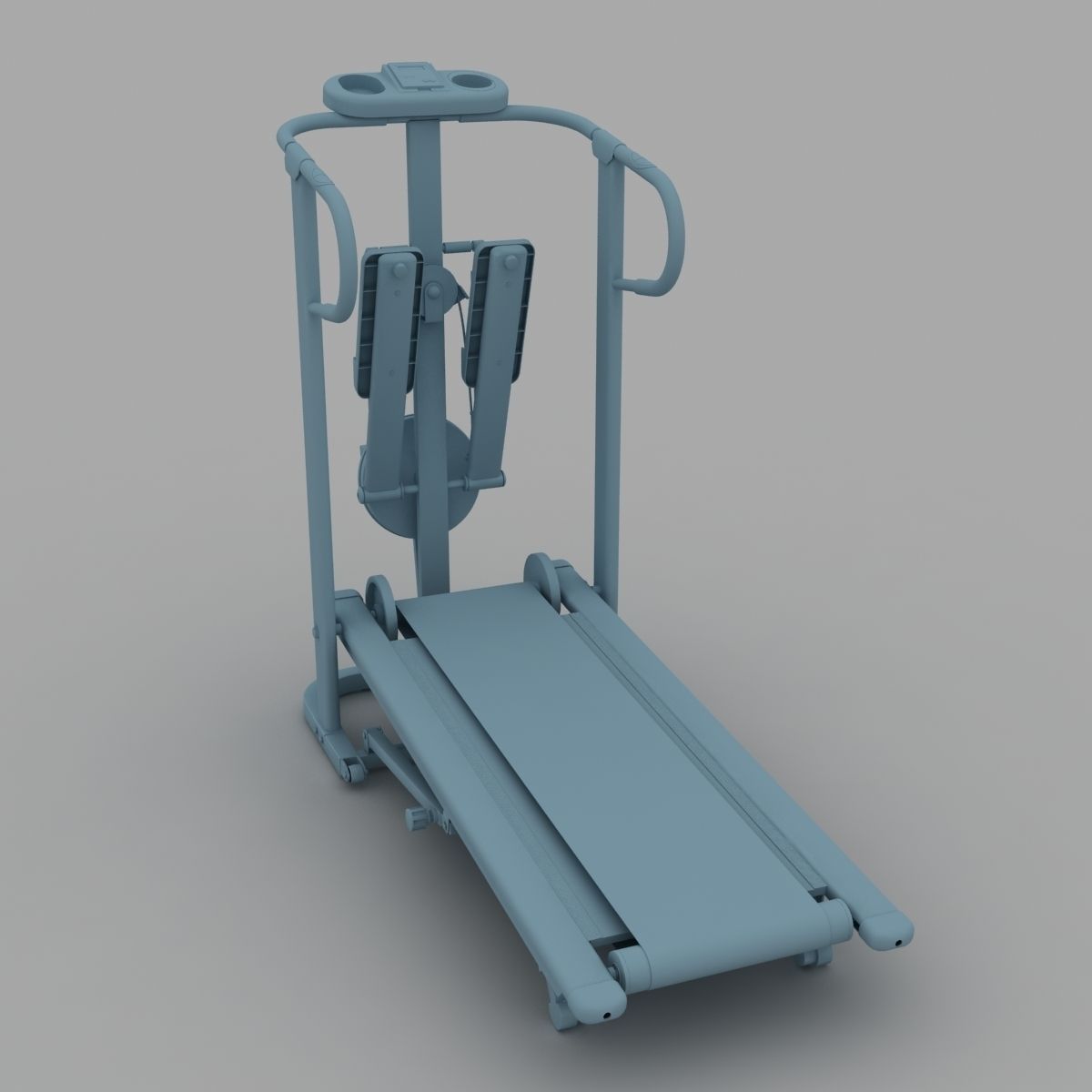Treadmill tread machine with paws 3D model_12