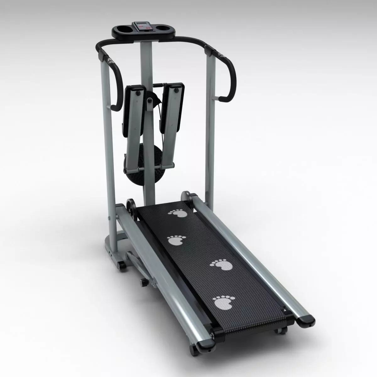 Treadmill tread machine with paws 3D model_0
