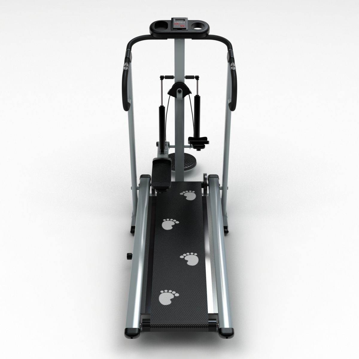 Treadmill tread machine with paws 3D model_4