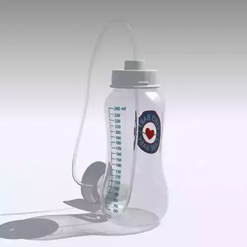 Baby Bottle Hand-Free 3D model