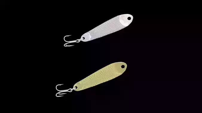 Fishing Spoon 3D model