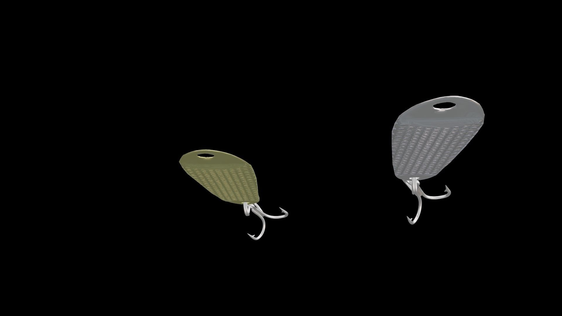 Fishing Spoon 3D model_6