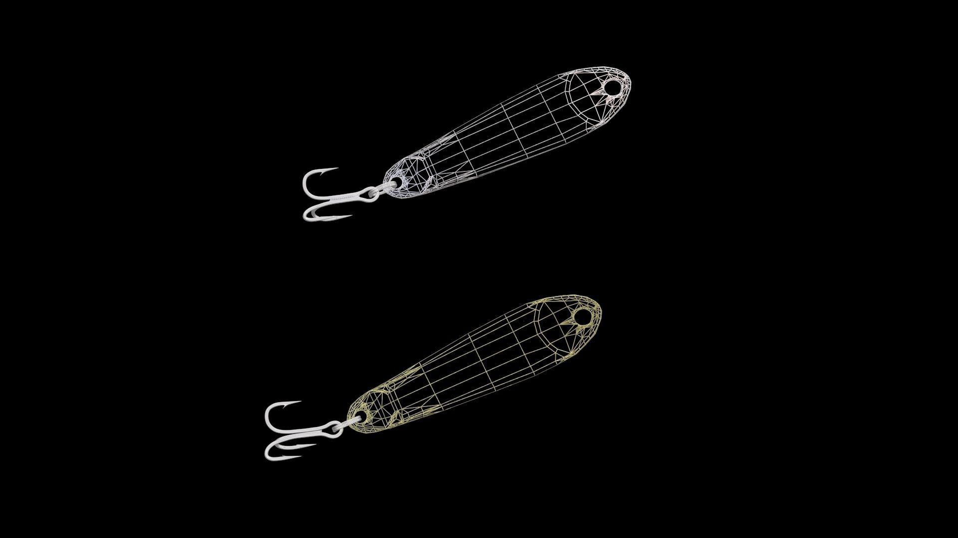 Fishing Spoon 3D model_4