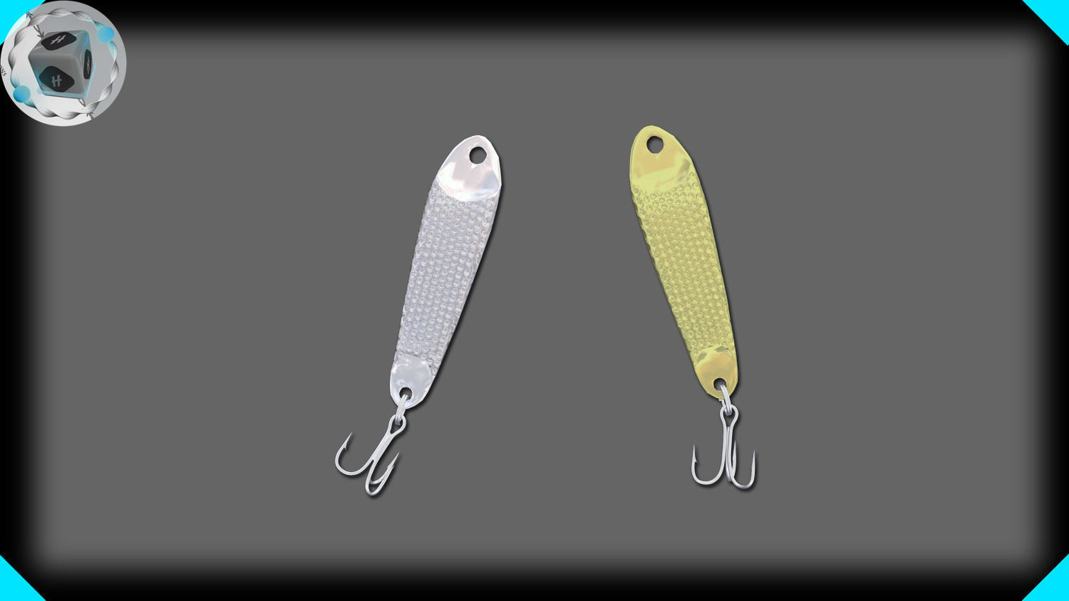 Fishing Spoon 3D model_3