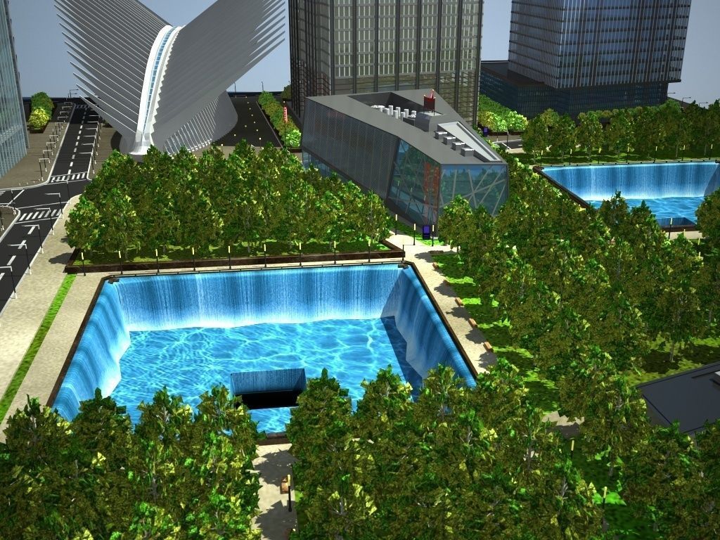New World Trade Center Complex 3D model_9