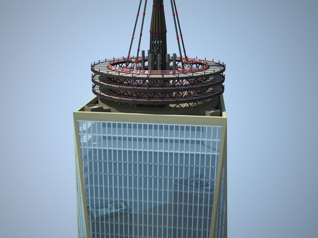 New World Trade Center Complex 3D model_3