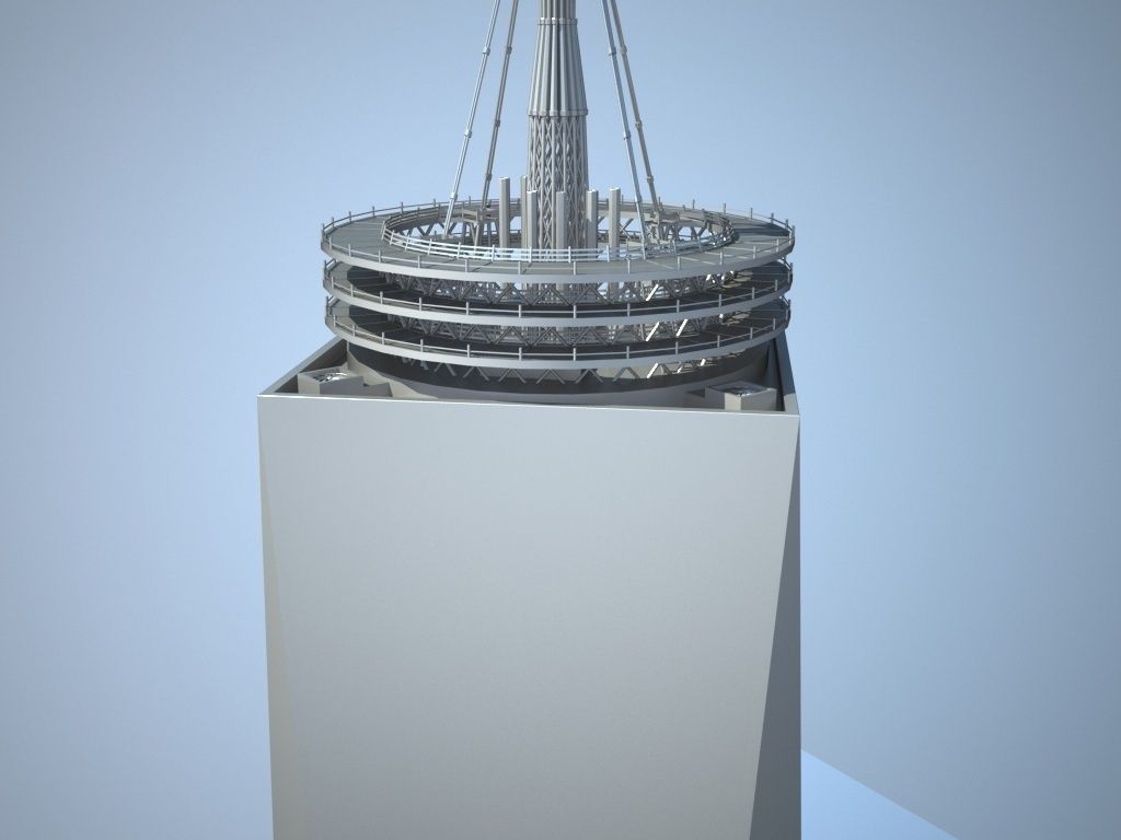 New World Trade Center Complex 3D model_15