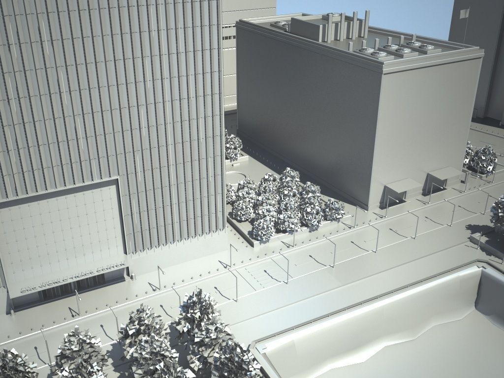 New World Trade Center Complex 3D model_14