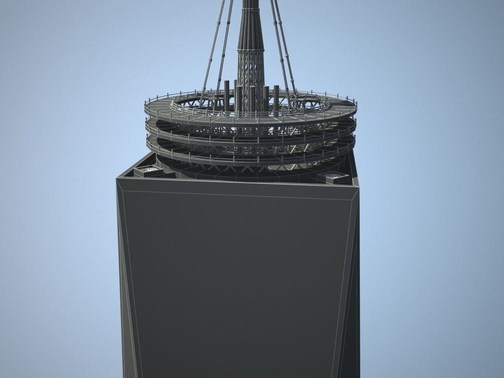 New World Trade Center Complex 3D model_18
