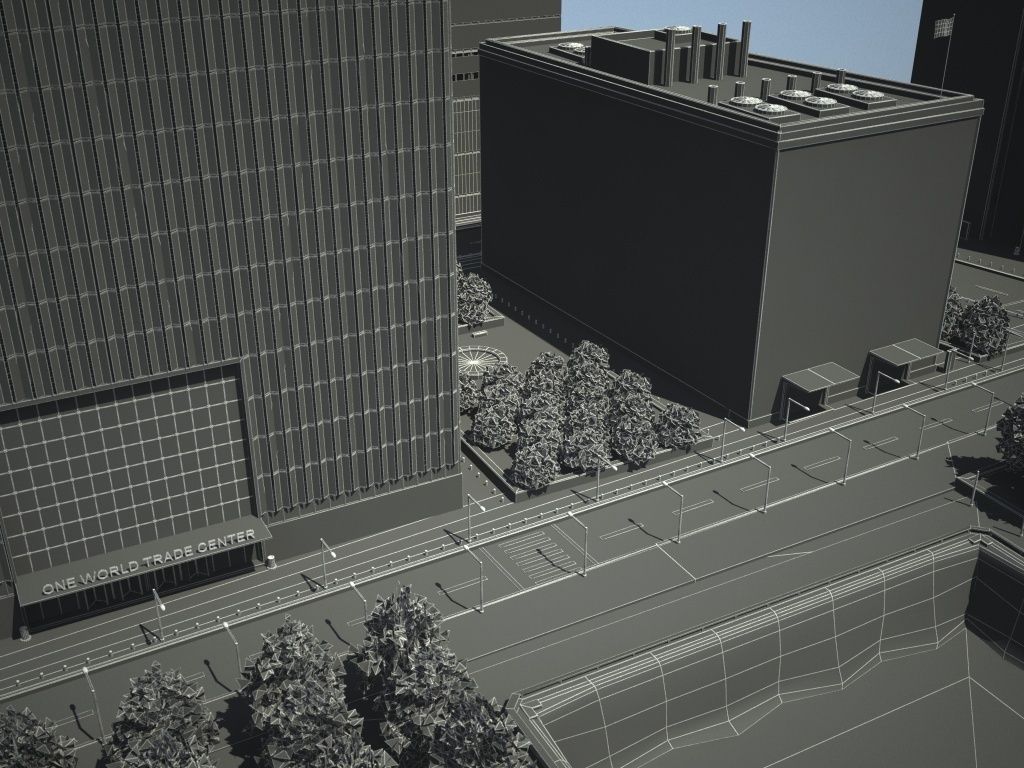 New World Trade Center Complex 3D model_19
