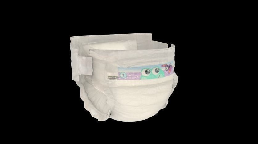 diaper disposable 3D model_5