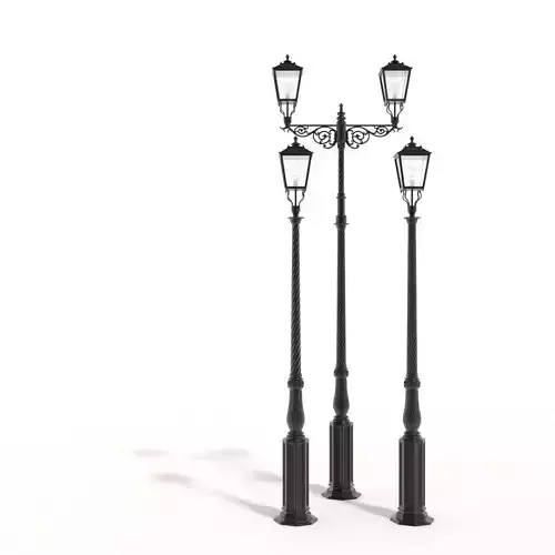 Cast iron street lamps 2