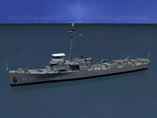 USS PC-865 Subchaser  3D model