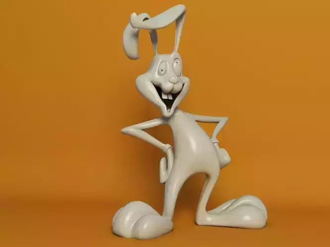 Crazy Rabbit  3D print model