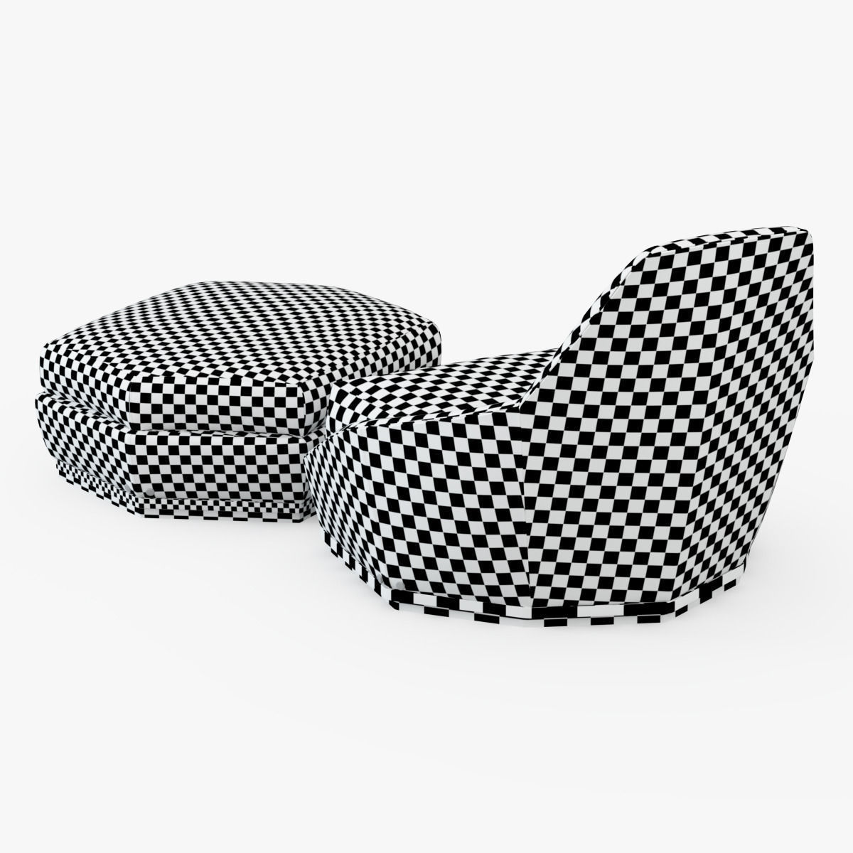 Armchair AOYAMA-LONGHI 3D model_8